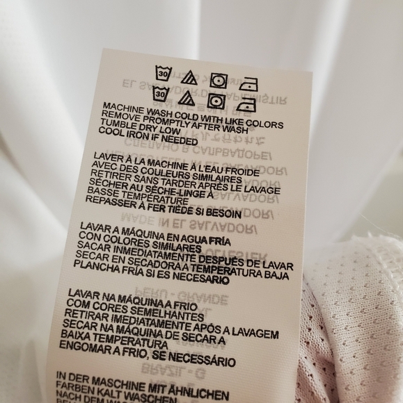 NWT New Balance Double Play Baseball Raglan Tech T white size Mens Large - Picture 9 of 10